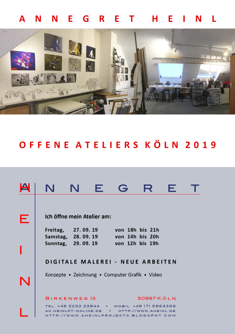 Offene Ateliers 2019 Einladung