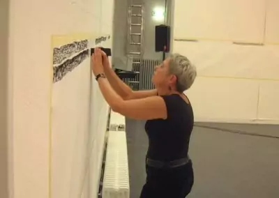 Annegret Heinl Performance Kamera-Musik