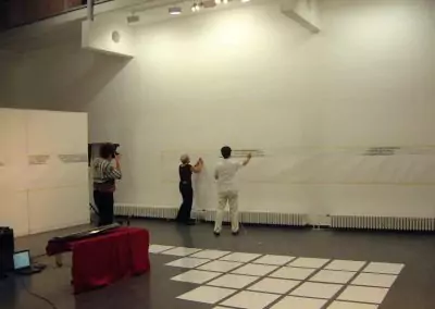 Annegret Heinl Performance Kamera-Musik