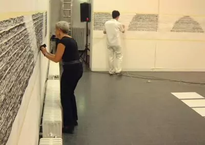 Annegret Heinl Performance Kamera-Musik